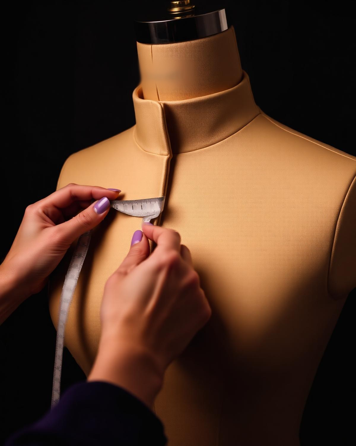 Hands guiding fabric under a sewing needle