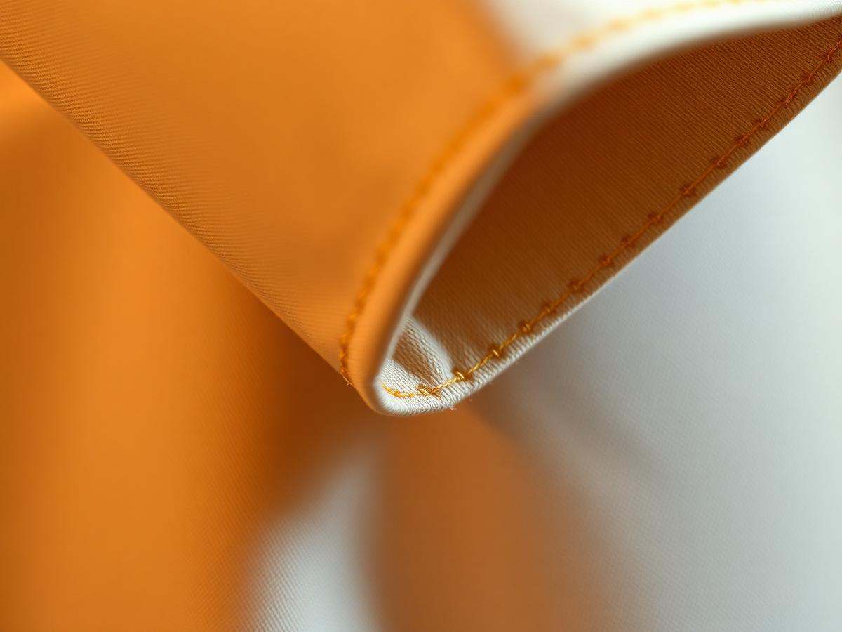 Tailored garment on a dress form